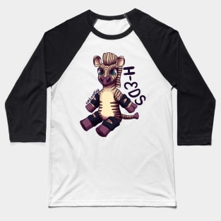 H-EDS (Dark Text/Saturated Version) Baseball T-Shirt